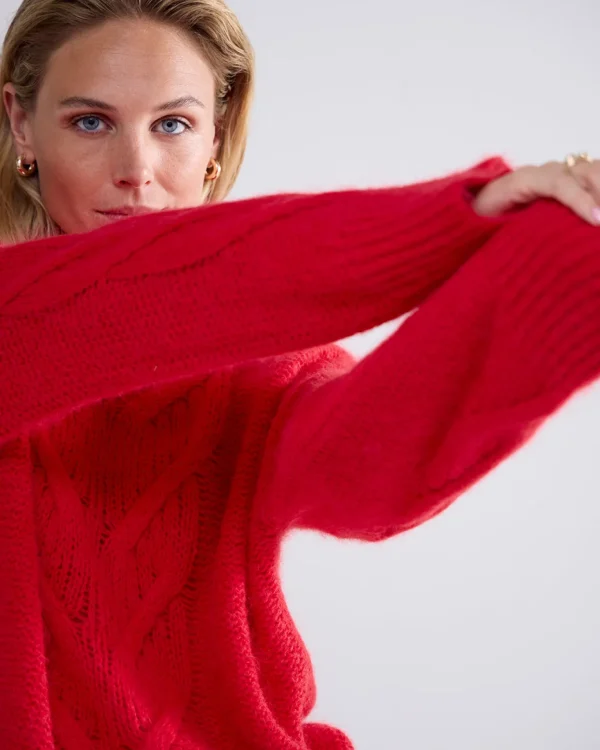 Trui Met Kabelpatroon>Summum Fashion