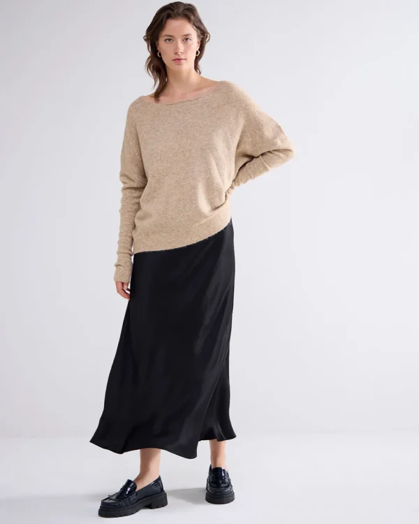 Trui Met Wijde Boothals>Summum Best Sale