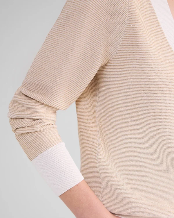V-hals Trui Met Lurex>Summum Clearance