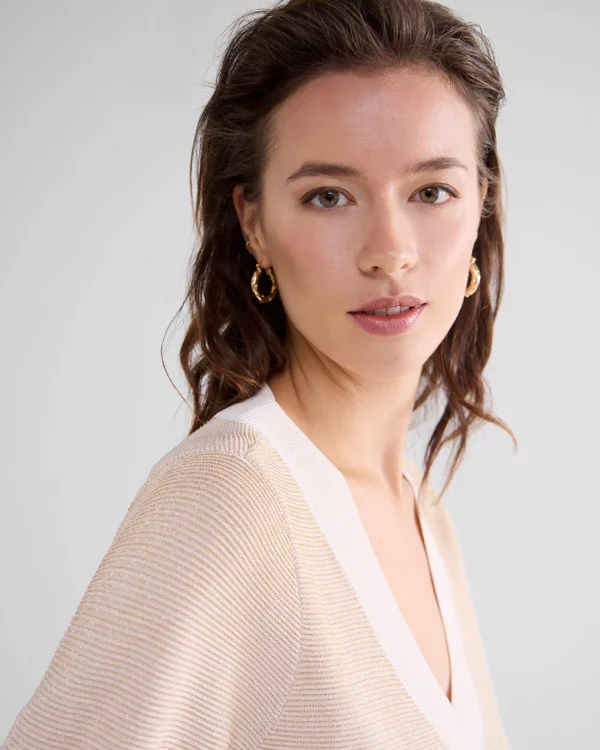 V-hals Trui Met Lurex>Summum Clearance