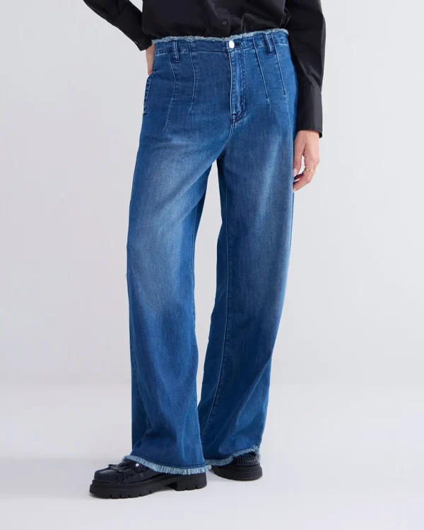 Wide Leg Jeans>Summum Best Sale