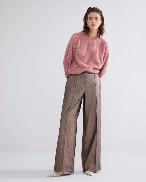 Wijde Glitterbroek>Summum Best Sale