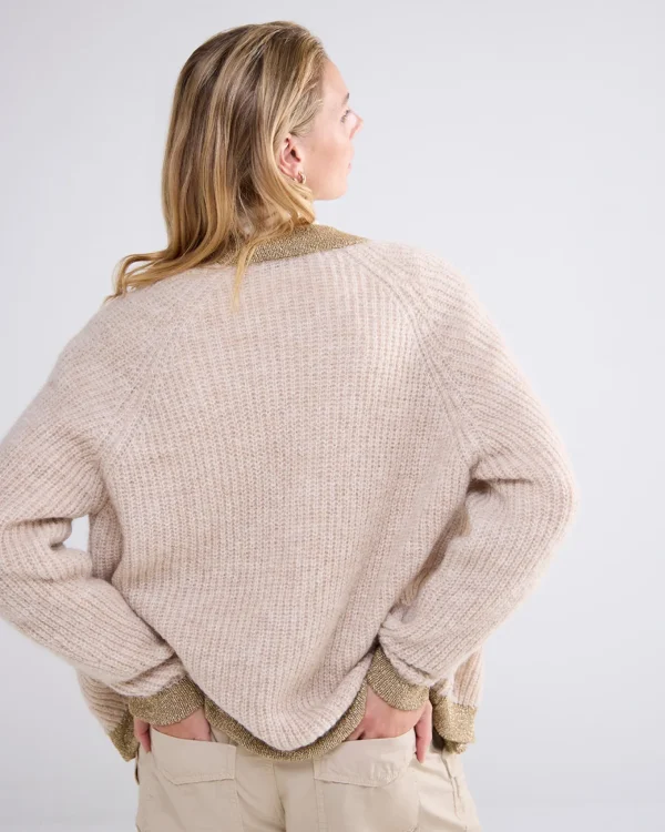 Zacht Vest Met Lurex>Summum Cheap
